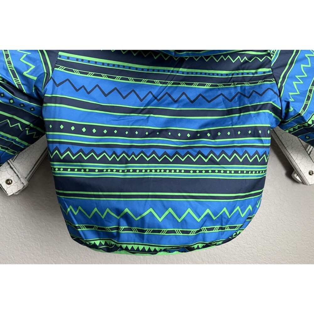 The North Face Infant Baby 6-12M Reversible Perrito Hooded Jacket - Blue - Picture 13 of 13